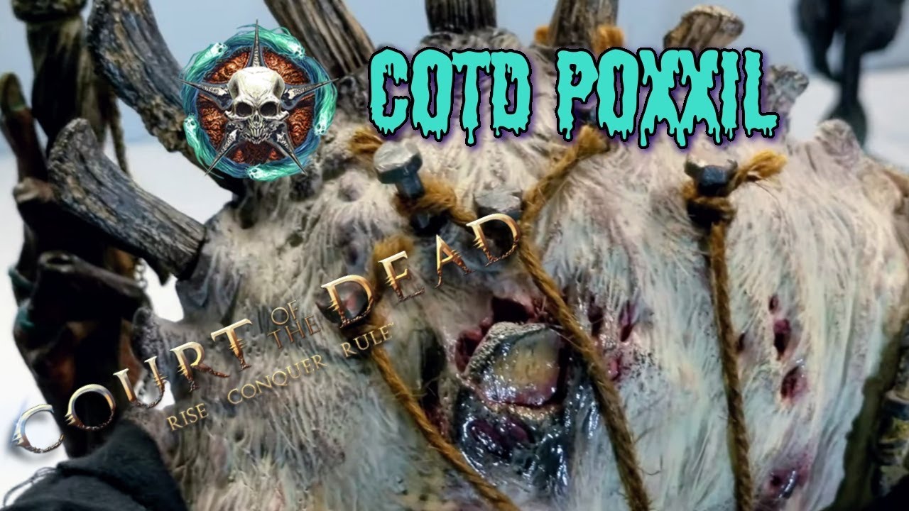 Poxxil The Scourge Court of The Dead | Sideshow Collectibles Premium Format 1/4 Statue Detailed View