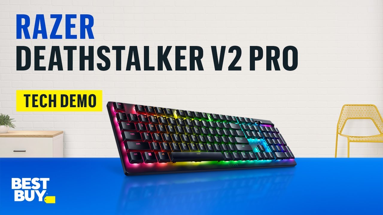 Razer DeathStalker V2 Pro Gaming Keyboard &mdash; from Best Buy