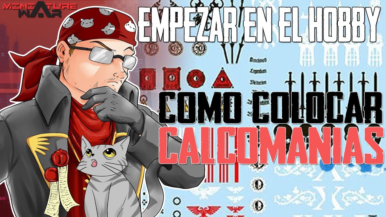 COLOCAR CALCOMANIAS en tus MINIATURAS ✅ Tamiya Mark Fit Strong