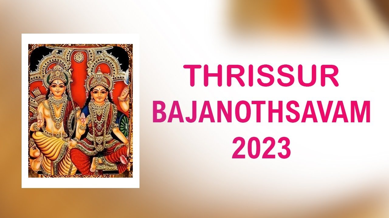 Thrissur Bajanothsavam 2023 Ashtapathi by Sri Karthik Gnaneshwar Bhagavathar.