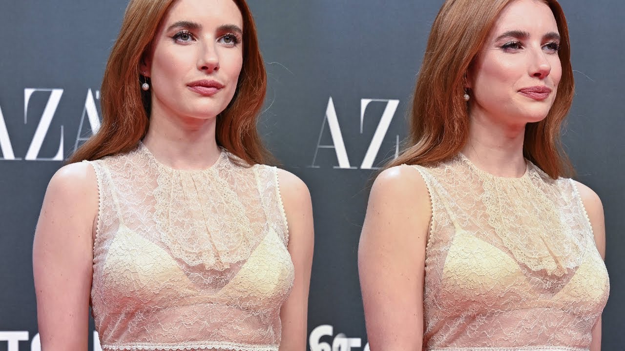 Emma Roberts attends the Bazaar Women Awards