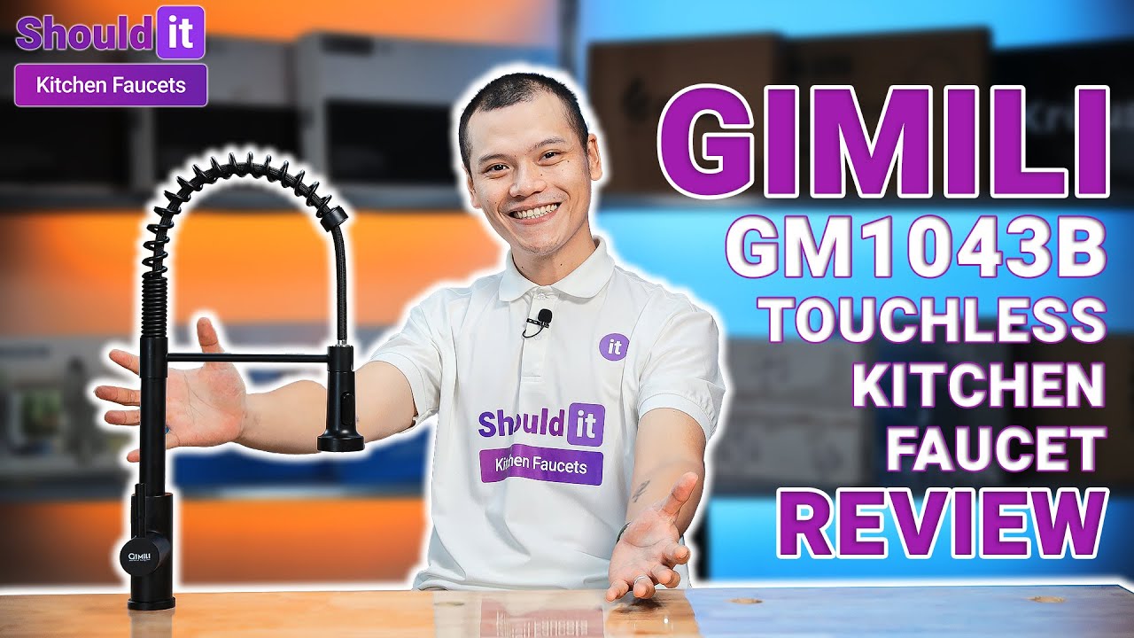 Gimili Touchless Kitchen Faucet Review - Shouldit Kitchen Faucet Series