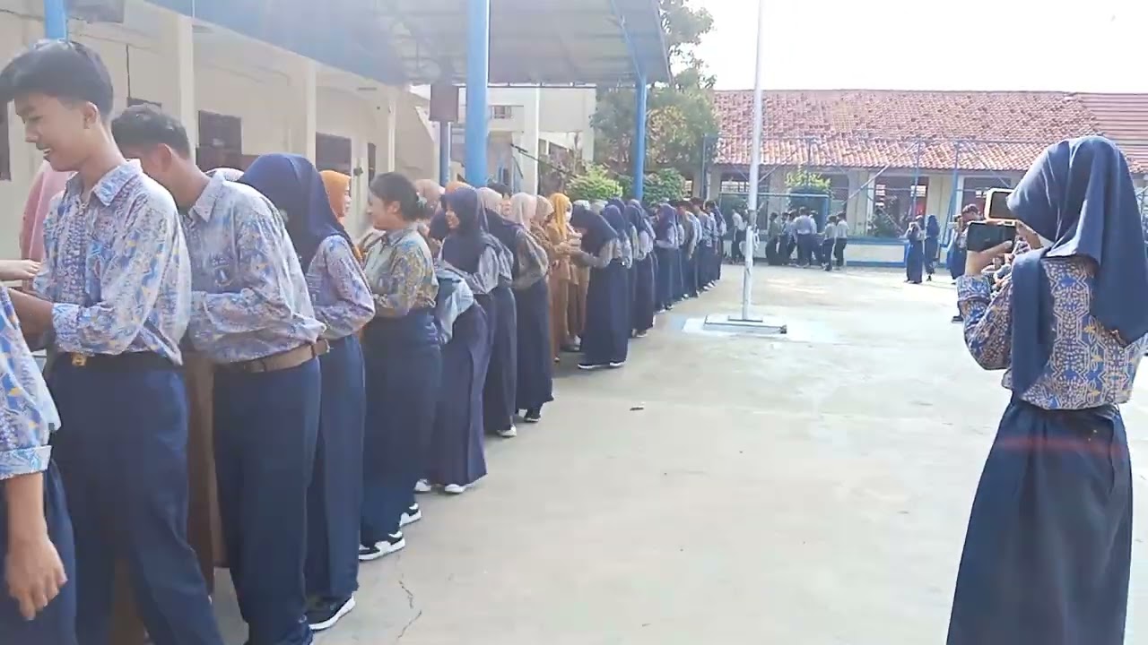 Halalbihalal SMPN 1 Rengasdengklok Karawang 2024