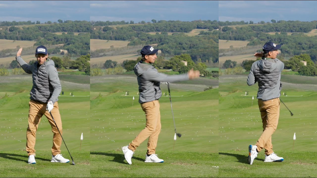 DER NATÜRLICHE GOLFSCHWUNG | VON RECHTS NACH LINKS | ONLINE GOLF TRAINING | GOLF LERNEN VIDEOPORTAL