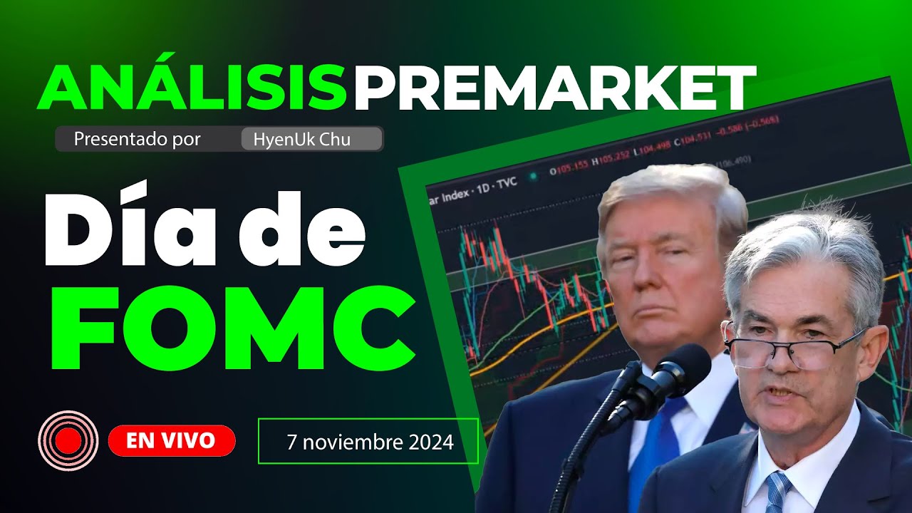 🔴 Análisis Premarket / Decisión del FOMC 👀 Acciones en Máximos Históricos