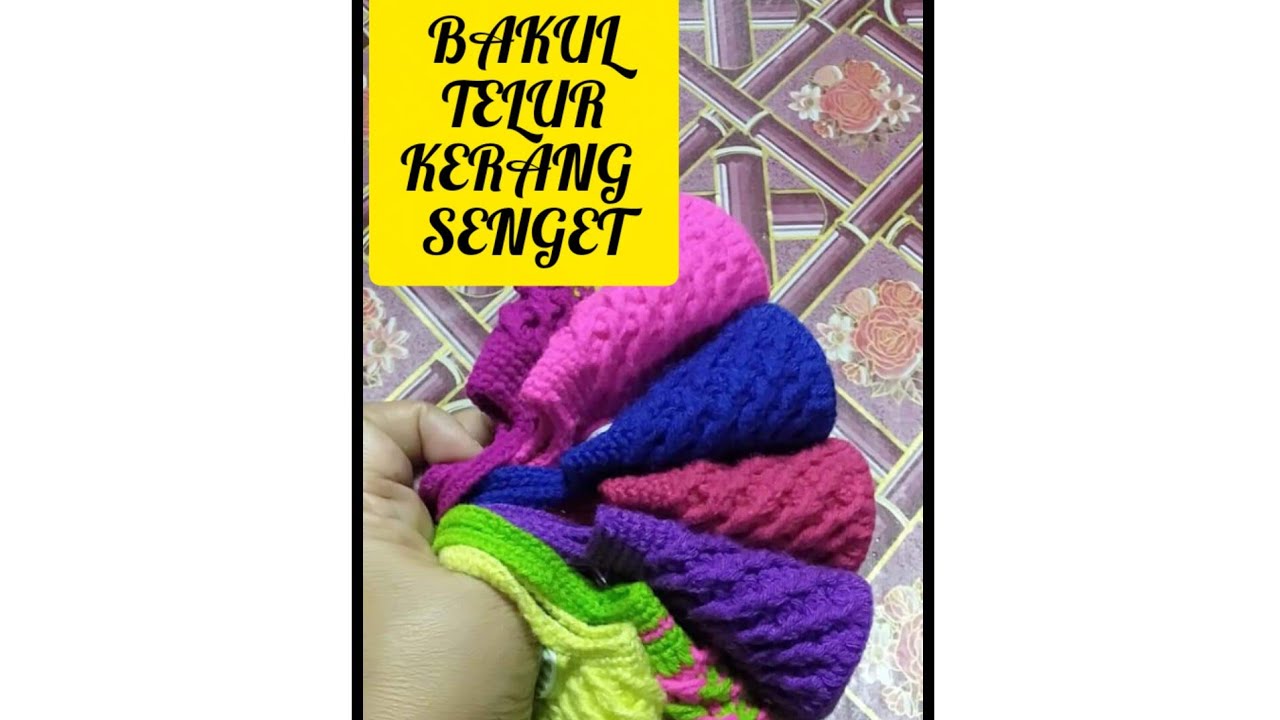 BAKUL TELUR MOTIF KERANG SENGET