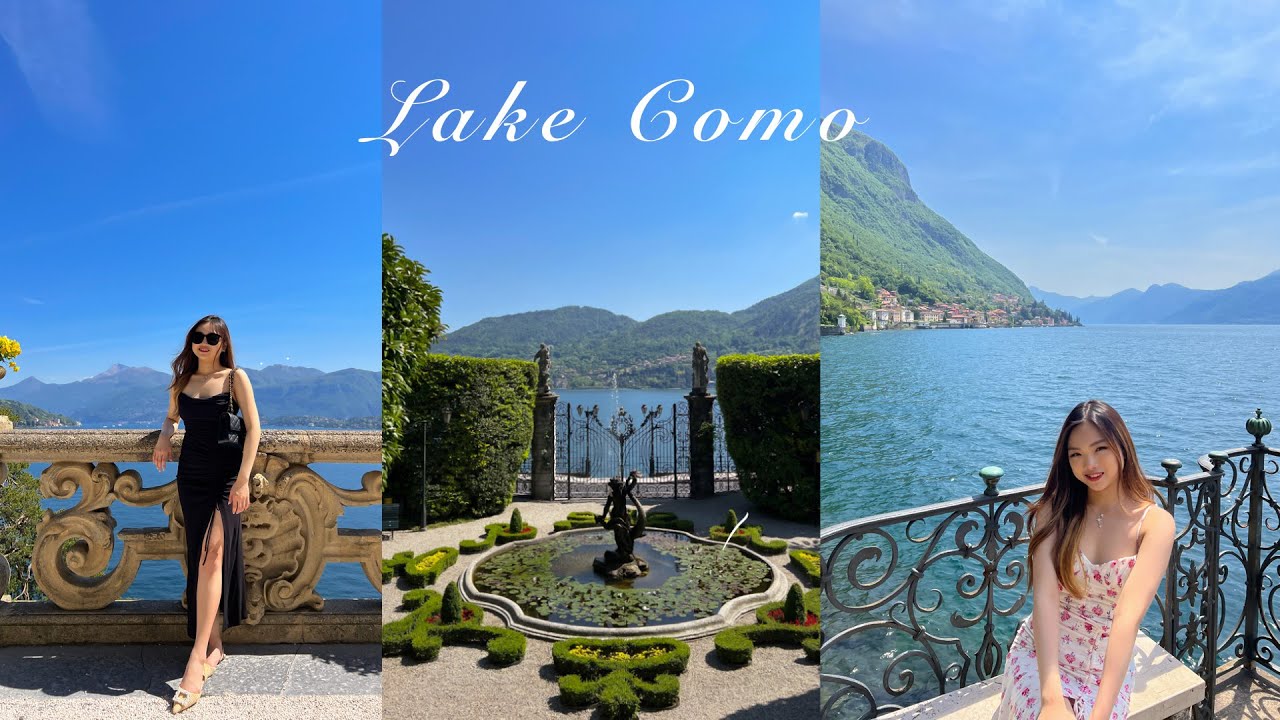 Lake Como, Italy VLOG | Travel with me to Villa Balbianello, Villa Carlotta, Bellagio ✨｜ 科莫湖、意大利🇮🇹