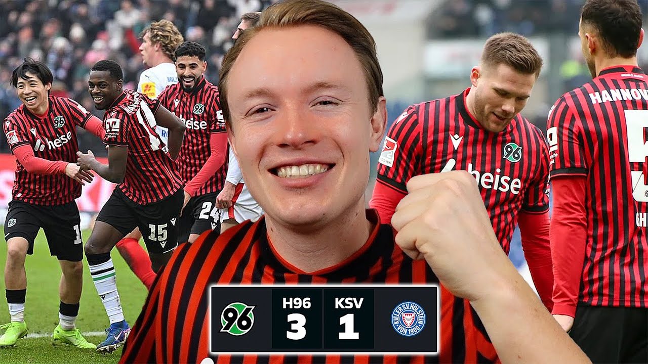 NOCH ZWEI PUNKTE NACH OBEN 😍 3. SIEG IN SERIE 🔥 | Hannover 96 Talk