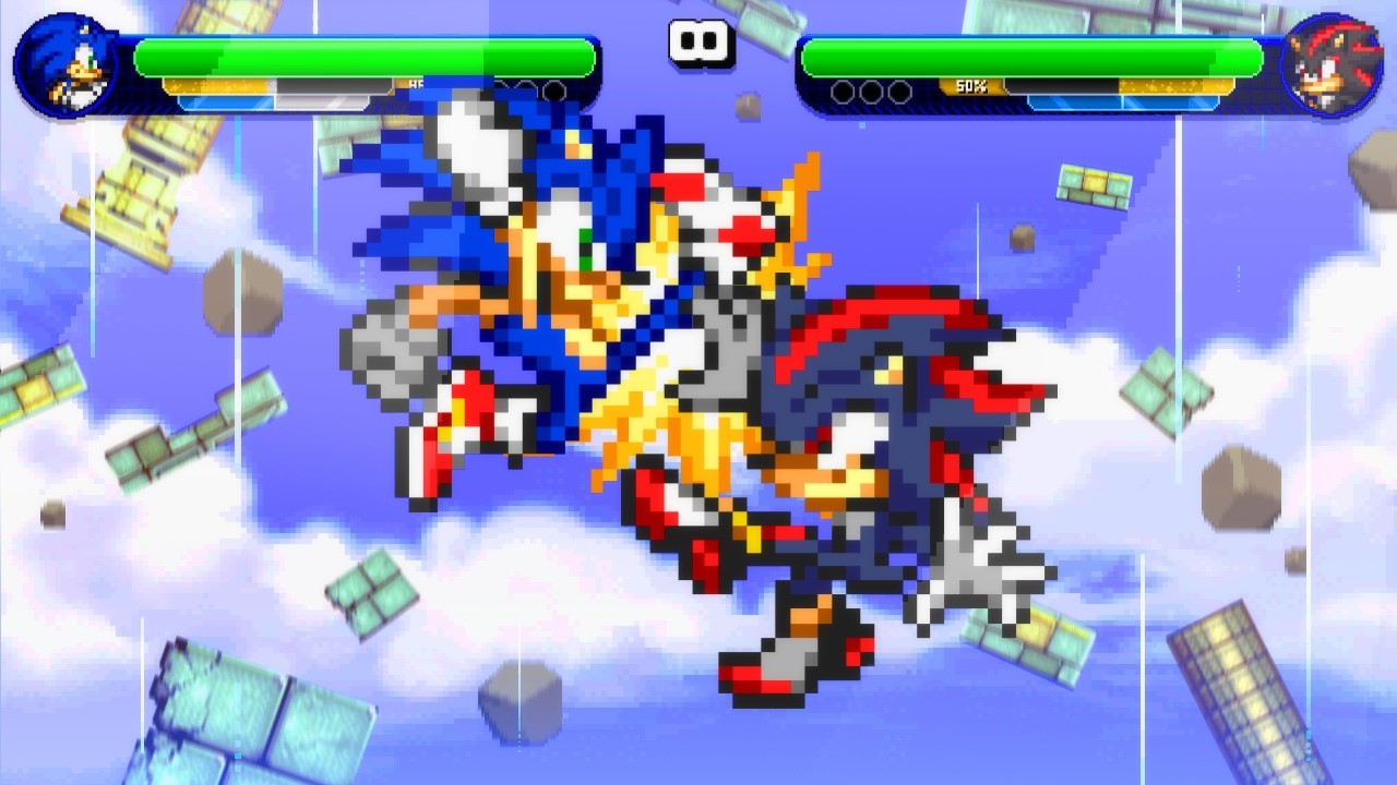 A New 2D Sonic Fighting Game