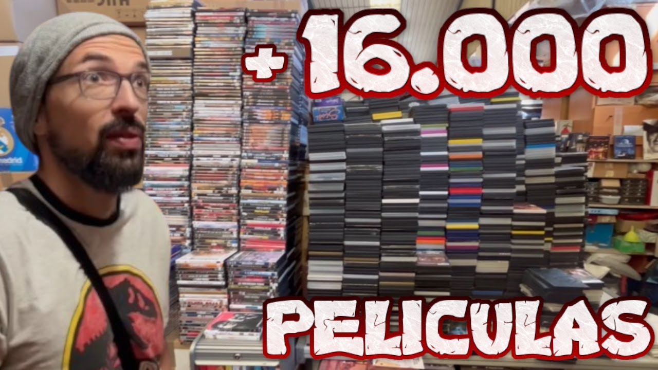 la MAYOR COLECCIÓN de PELICULAS y FIGURAS | + de 16.000 TITULOS. un MUSEO del FORMATO FISICO