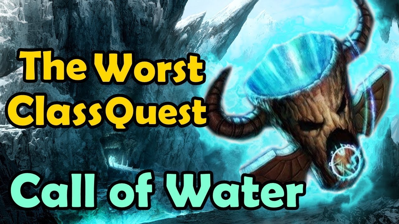The Worst Class Quest - Call of Water (How To get the Water Totem Classic)