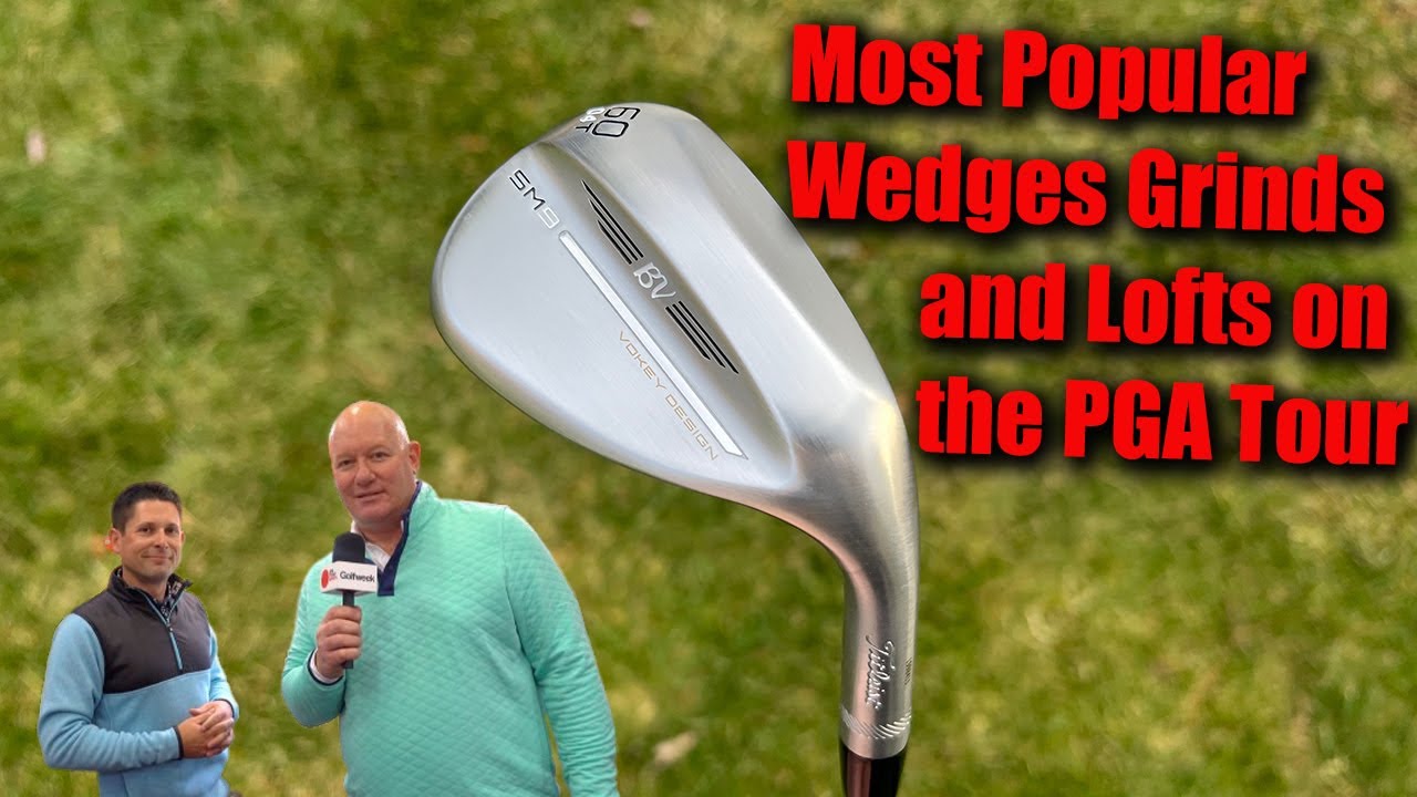 Популярные Wedge Lofts и Grinds в PGA Tour