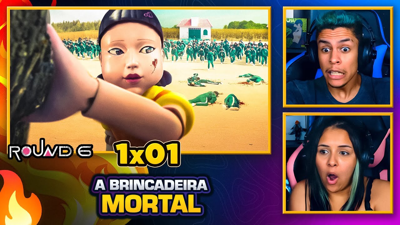 BATATINHA FRITA... 1, 2, 3... | Round 6 1x01 | [Casal Jounin React] 🔥