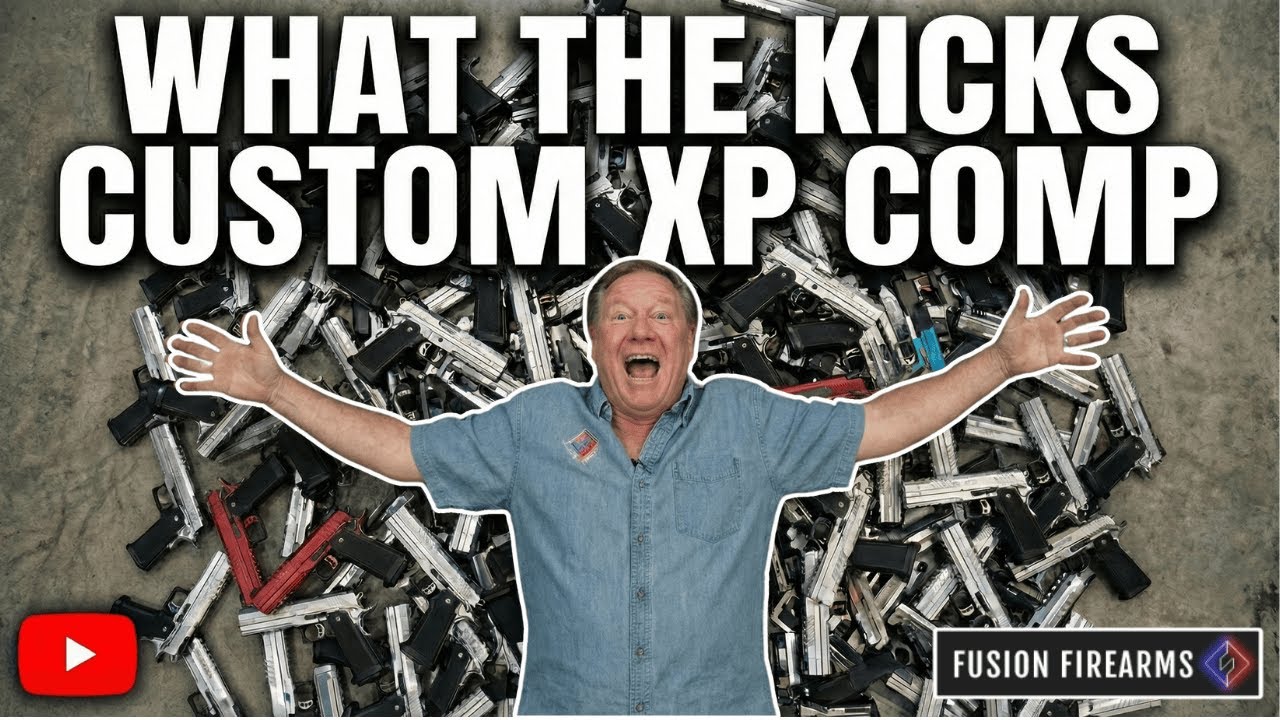 Пистолет What the Kicks Custom XP COMP (Часть 1) | Fusion Firearms