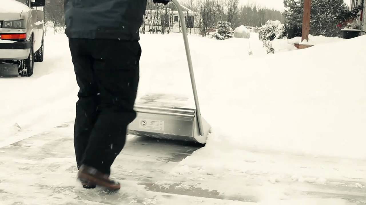 Easiest way to clear snow