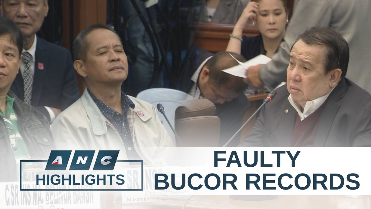 PH Senate slams faulty Prison Bureau's Good Conduct records | ANC Highlights