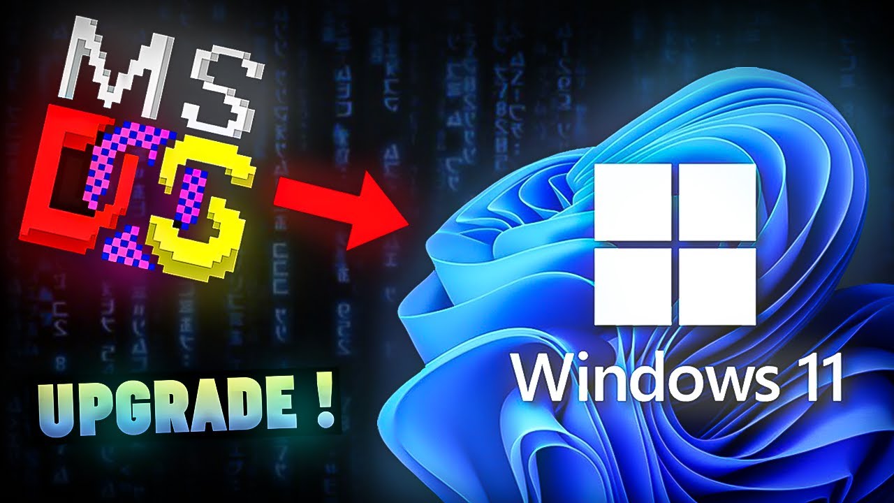 Обновляю MS-DOS до Windows 11 на реальном железе!