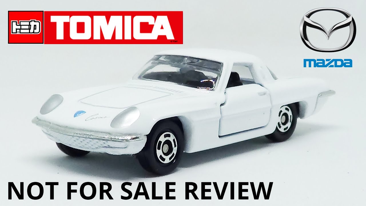 Tomica Not For Sale Version Mazda Cosmo Sport (White) Review