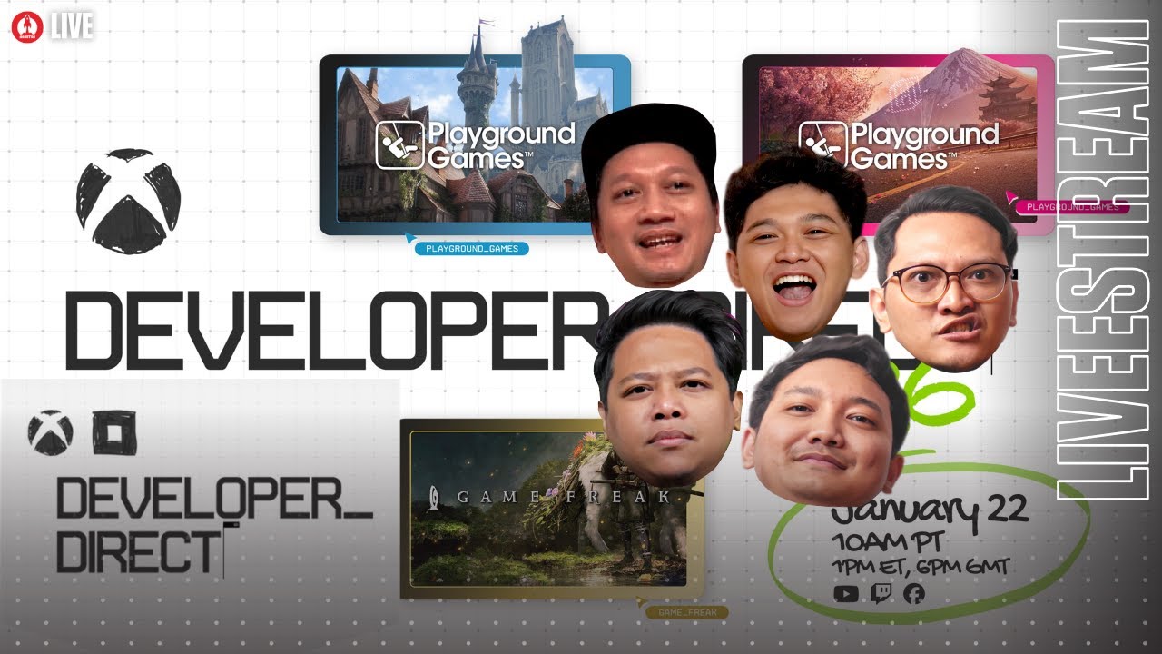 [LIVE] NOBARKEUN BARUDAKS !! - XBOX DEVELOPER DIRECT