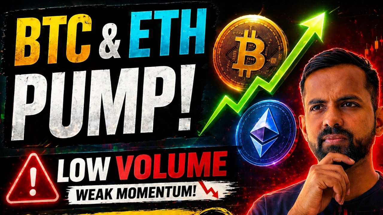 Bitcoin & Ethereum Price Analysis Today | Market Trend & Next Move | BTC & ETH Price Prediction 2026