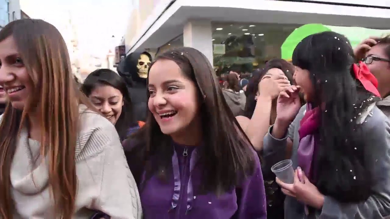 Participación de los mecos de Molango en el evento La Magia de los carnav