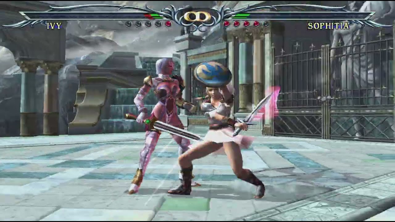 SOULCALIBUR III Ivy vs Sophitia