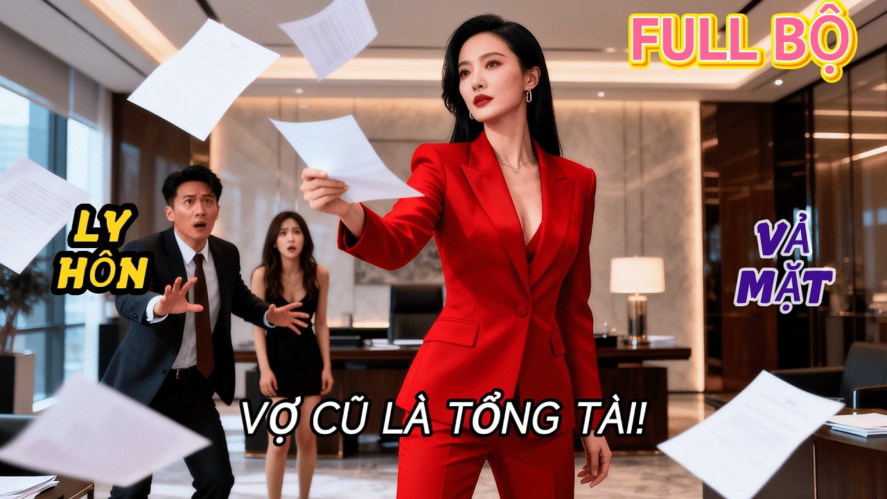 [Trọn Bộ] BẮT QUẢ TANG CHỒNG NGOẠI T&Igrave;NH! Vợ Cũ N&eacute;m Giấy Ly H&ocirc;n Lột X&aacute;c Th&agrave;nh Nữ Tổng T&agrave;i B&aacute; Đạo