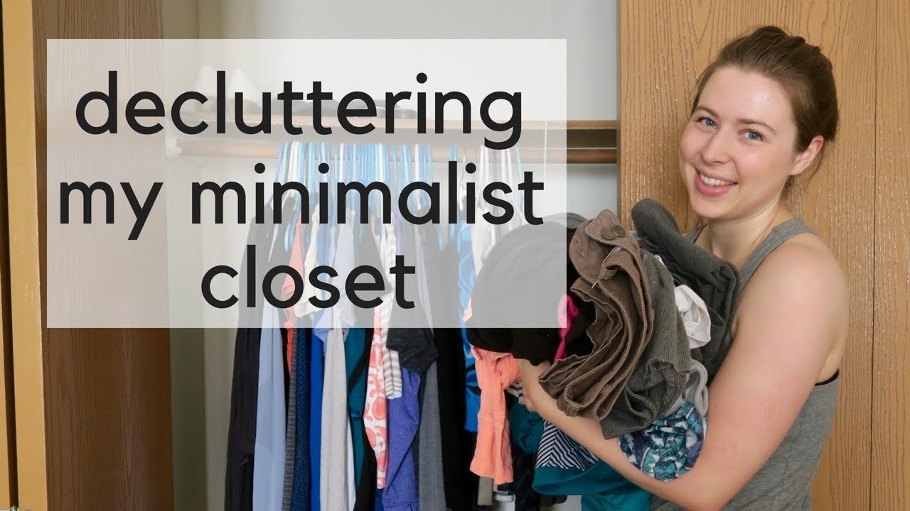 Decluttering My Closet | Minimalist Closet Declutter