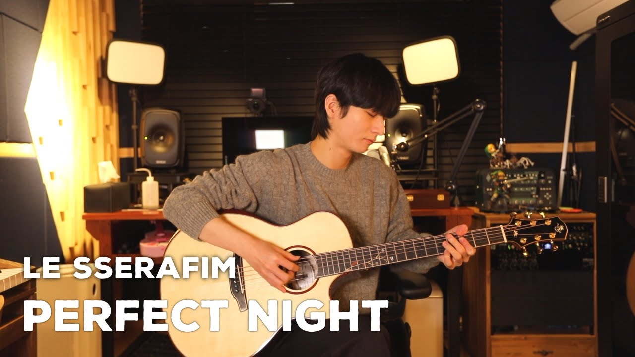 (LE SSERAFIM) Perfect Night - Sungha Jung
