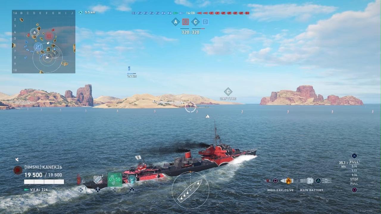 World of Warships: Legends AL Z24 OP?