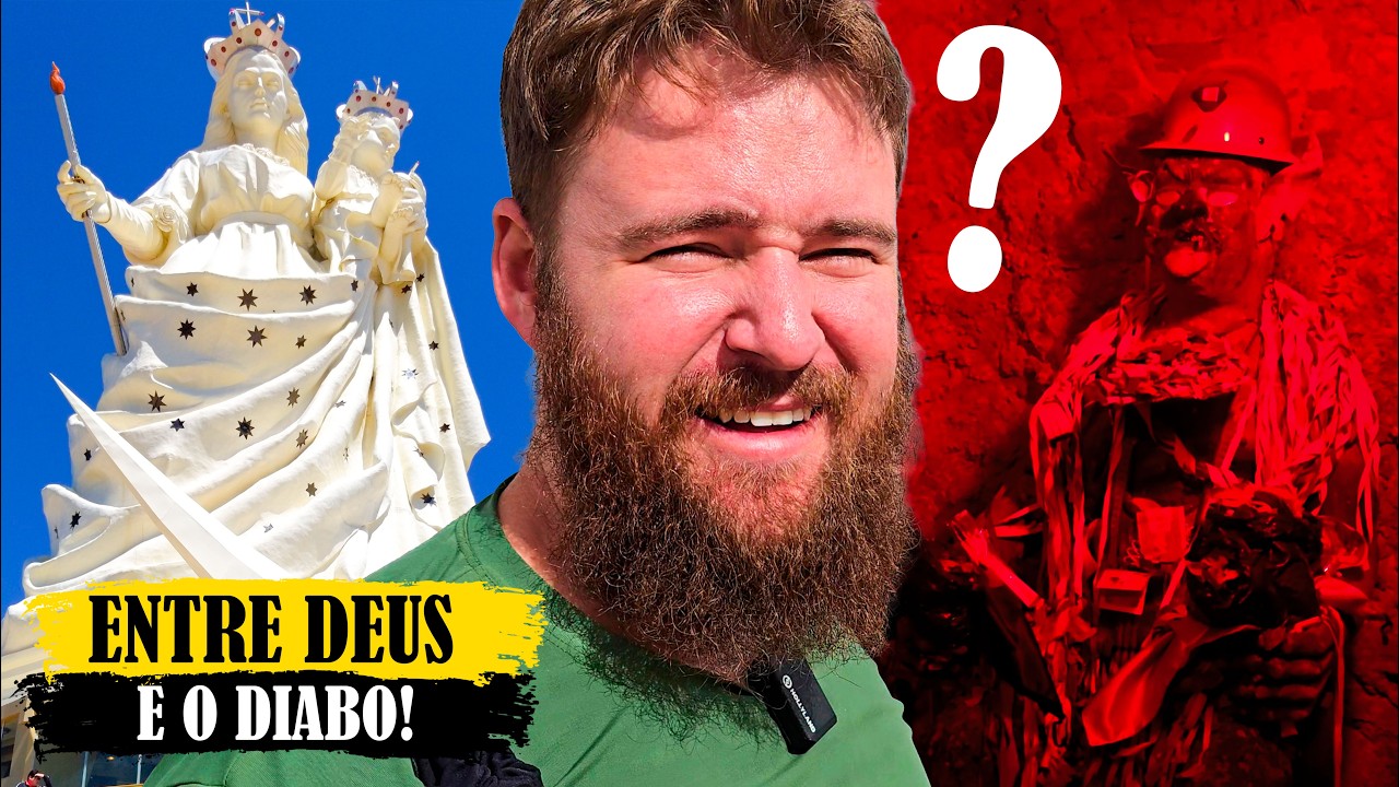 O PAÍS MAIS DIFERENTE QUE JÁ VISITAMOS - ORURO BOLÍVIA
