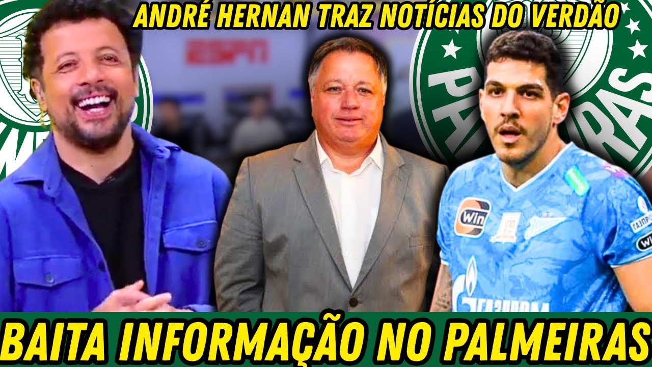 URGENTE🚨NINO NO PALMEIRAS? | BRUNO ANDRADE TRAS BASTIDORES DE UMA POSSÍVEL NEGOCIAÇÃO COM VERDÃO