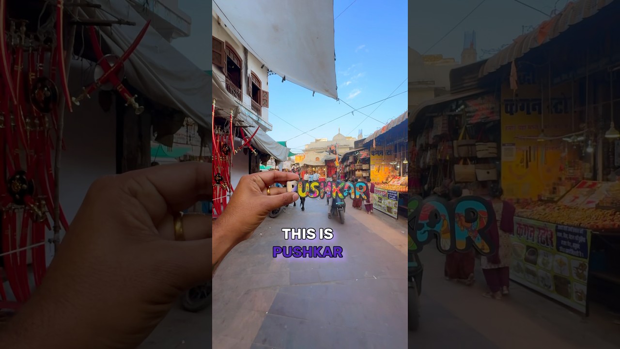 Places to visit in Pushkar #Pushkar #Rajasthan #India #Bharat #iPhone #Places #Tourist #Travel