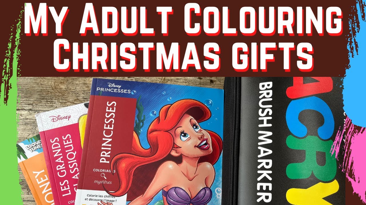 What Adult Colouring gifts did I get for Christmas?