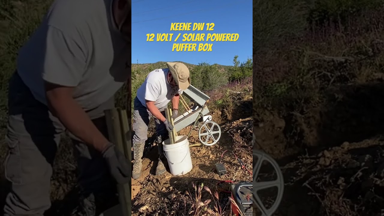Keene DW12. 12 volt / solar powered Drywasher