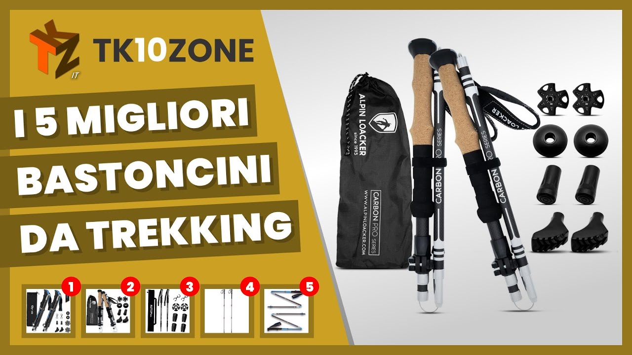 I 5 migliori bastoncini da trekking