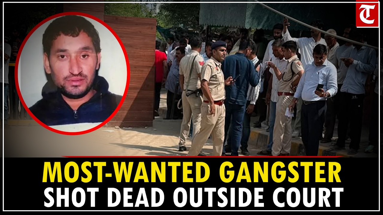 Hisar Most-Wanted Gangster Vinod Pannu Shot Dead Outside Court, Attacker Overpowered
