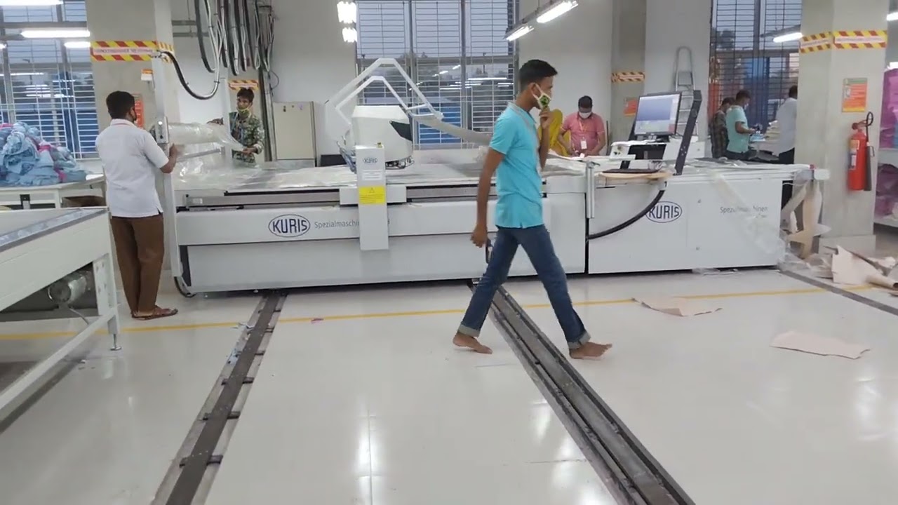Automation for garments cutting section ,best machine kuris auto cutter.