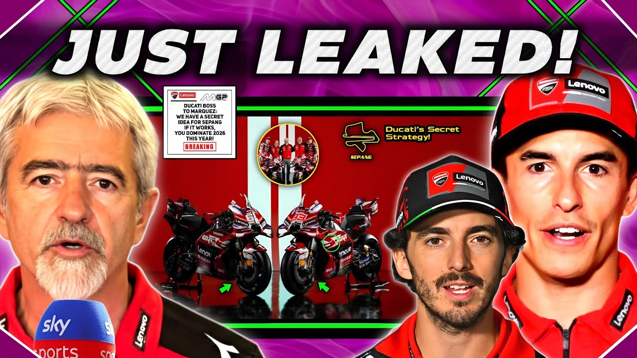 Ducati Boss DROPS BIG BOMBSHELL on Marquez & Bagnaia as Secret 2026 Sepang Plan Emerges!