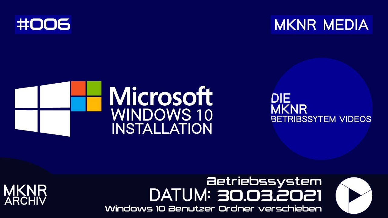 Windows 10 Benutzer Ordner verschieben