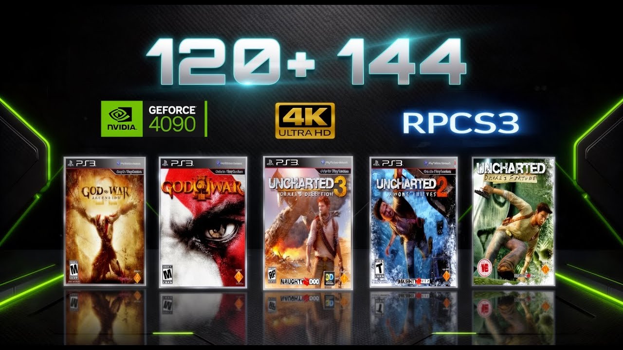 RPCS3 Uncharted God of War محاكي شرح افضل اعدادات كل لعبة