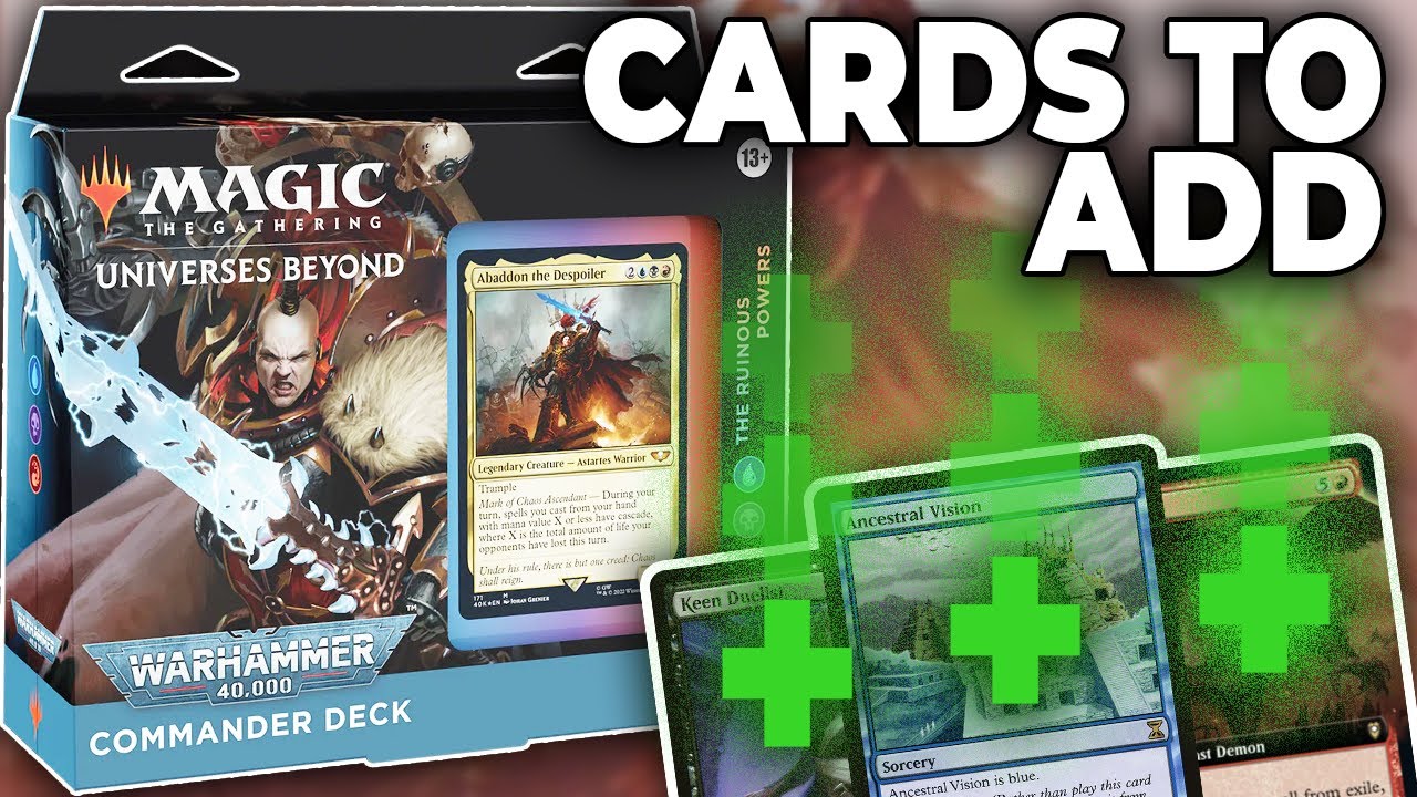 The Ruinous Powers Upgrades | Cards to Consider Adding