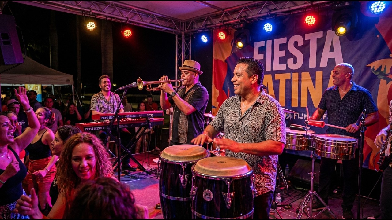 🌞 Miami Latin Groove – Salsa & Dance Fiesta