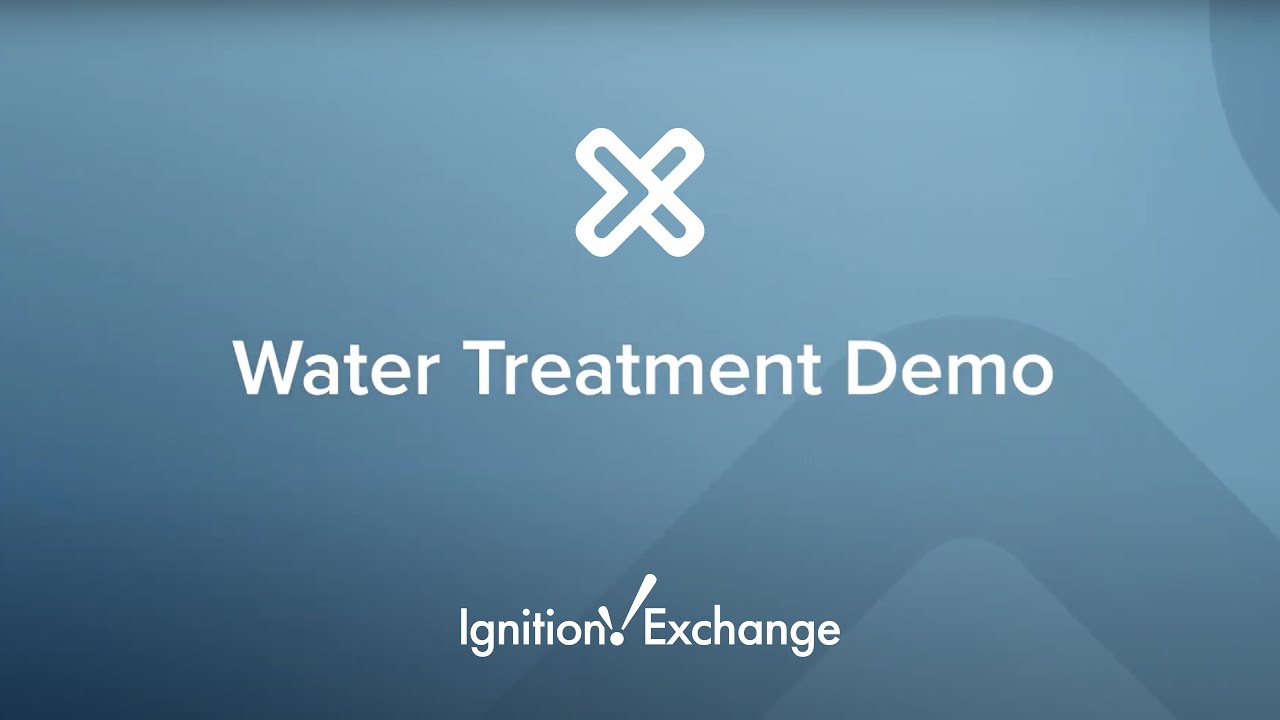 Ignition Exchange Resource: Water Treatment Demo