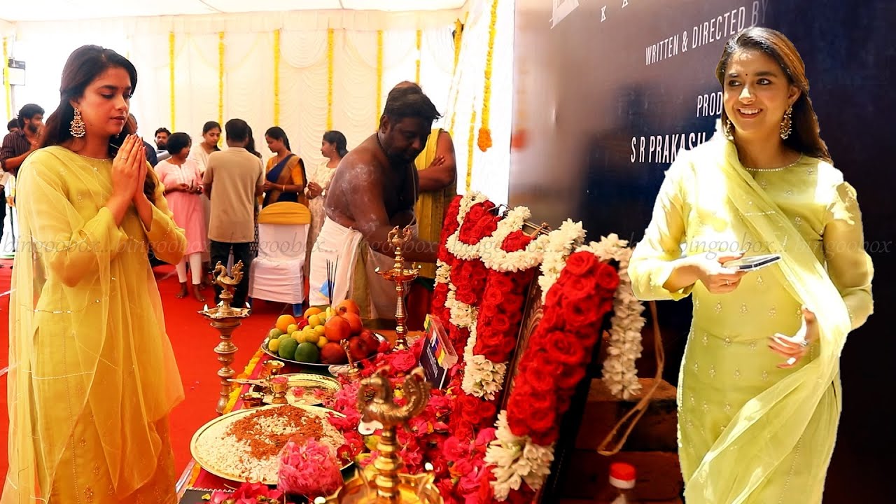Keerthy Suresh movie Poojai Kannivedi Dream Warrior Pictures SR Prabhu latest cinema tamil news