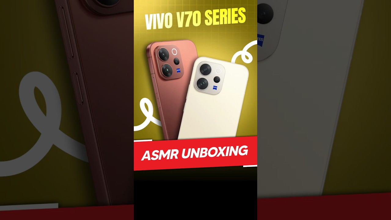 Vivo V70 Series ASMR Unboxing and First Look😍 #VivoV70Elite #Vivo #unboxing #asmr #vivov70