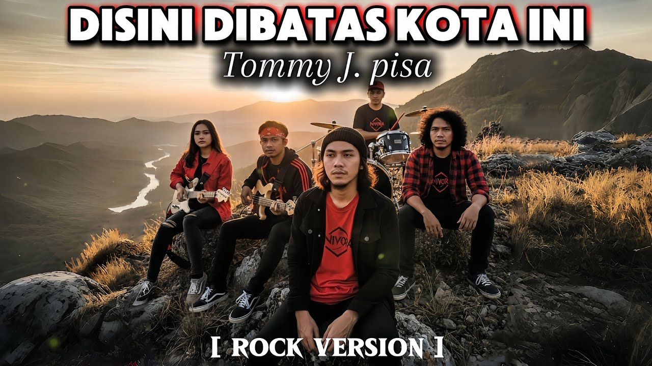 Di Sini Di Batas Kota Ini – Tommy J. Pisa | Rock Cover Nivora Version