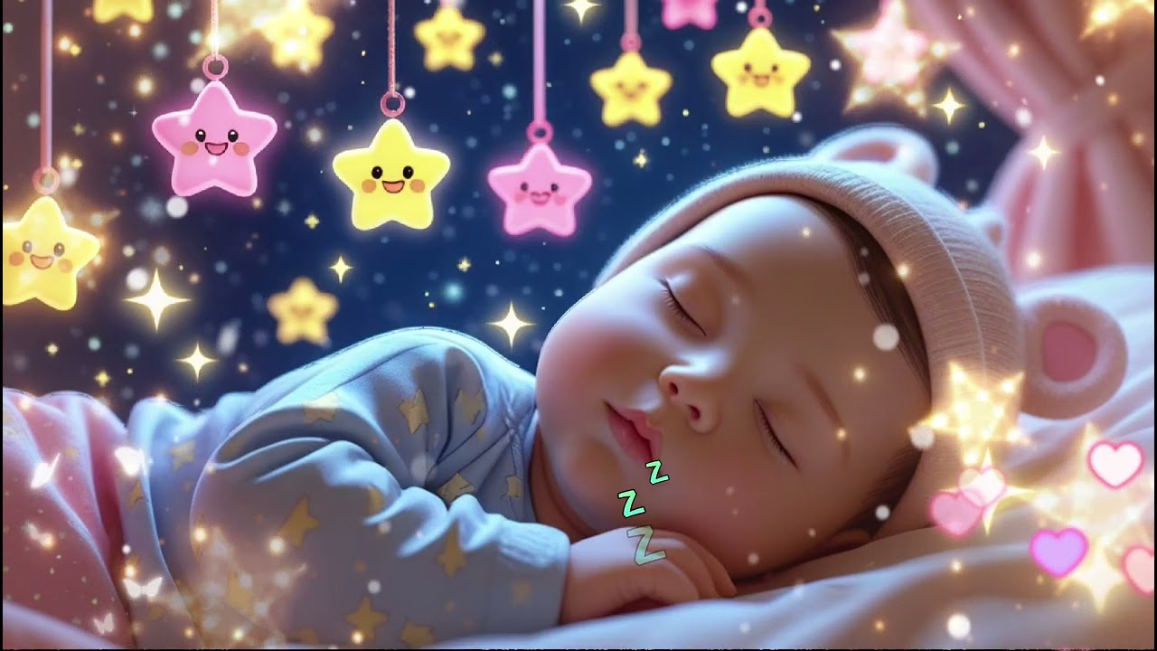 Música Para Bebés de Noche 🌙 Melodías Lentas ⭐ Sueño Estable ✨