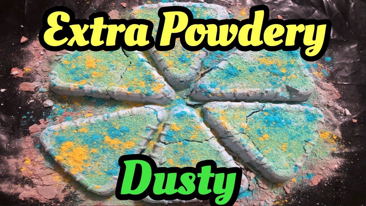 ASMR ~ Extra-Powdery ~ Crumble ~ Sifting + Powder Play ~ Very Dusty