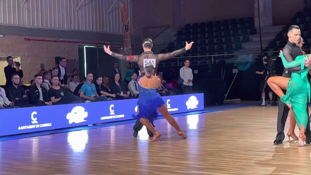 Konstantin Gorodilov - Polina Figurenko, EST || Rumba - Cambrils 2022
